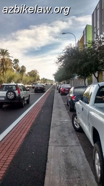 IMG_20150125_104744059_HDR_01.JPG - University Dr textured bike lane project / city of Tempe